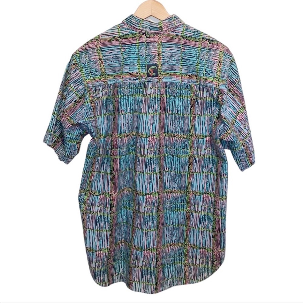 Vintage O’Neill 80’s Cotton Hawaiian Shirt Colorful Button Down Short Sleeve XL